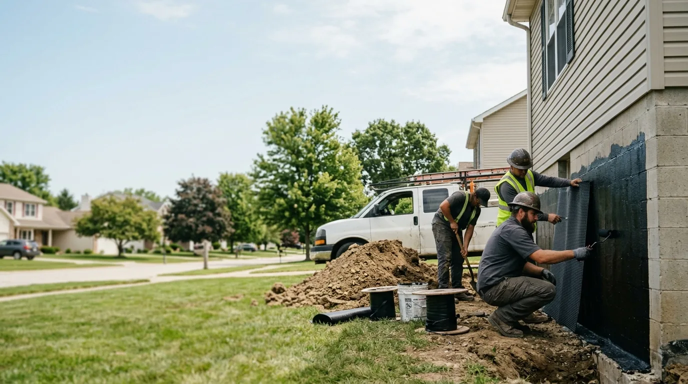 Basement Waterproofing in Collins, OH near me